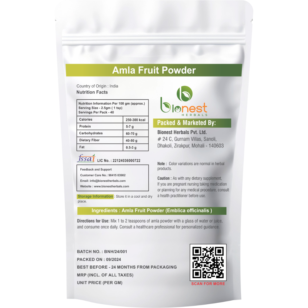 Bionest Herbals Amla Powder