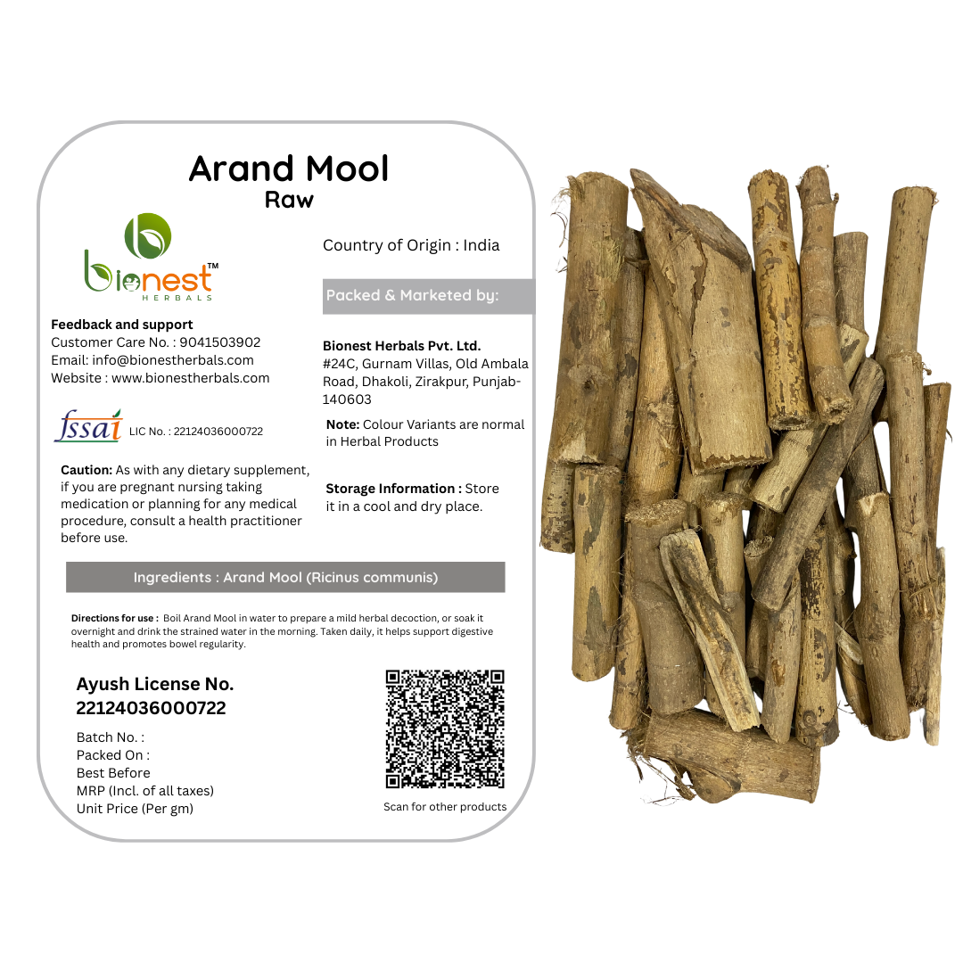 Bionest Herbals Arand Mool - 250 gm