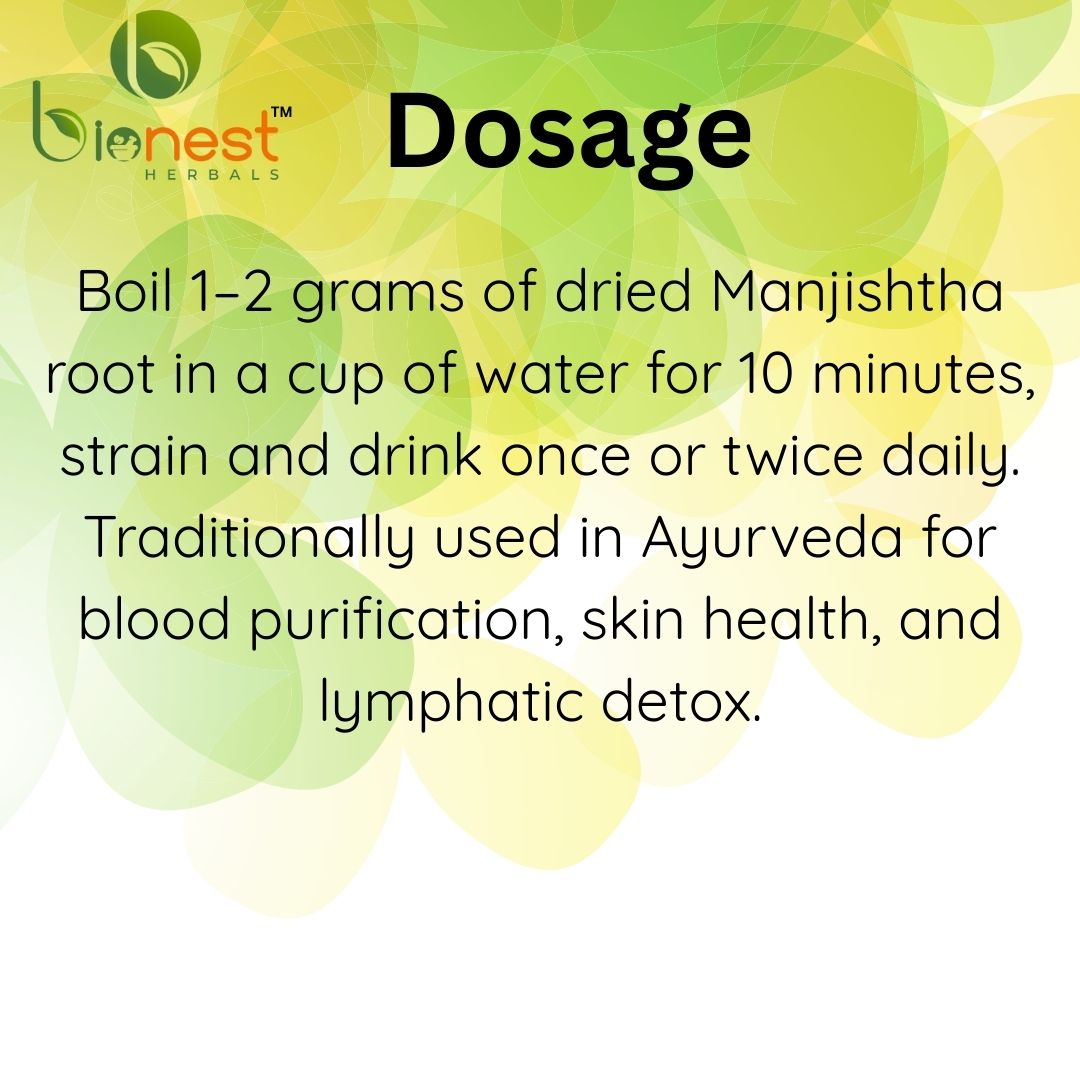 Bionest Herbals Manjishtha