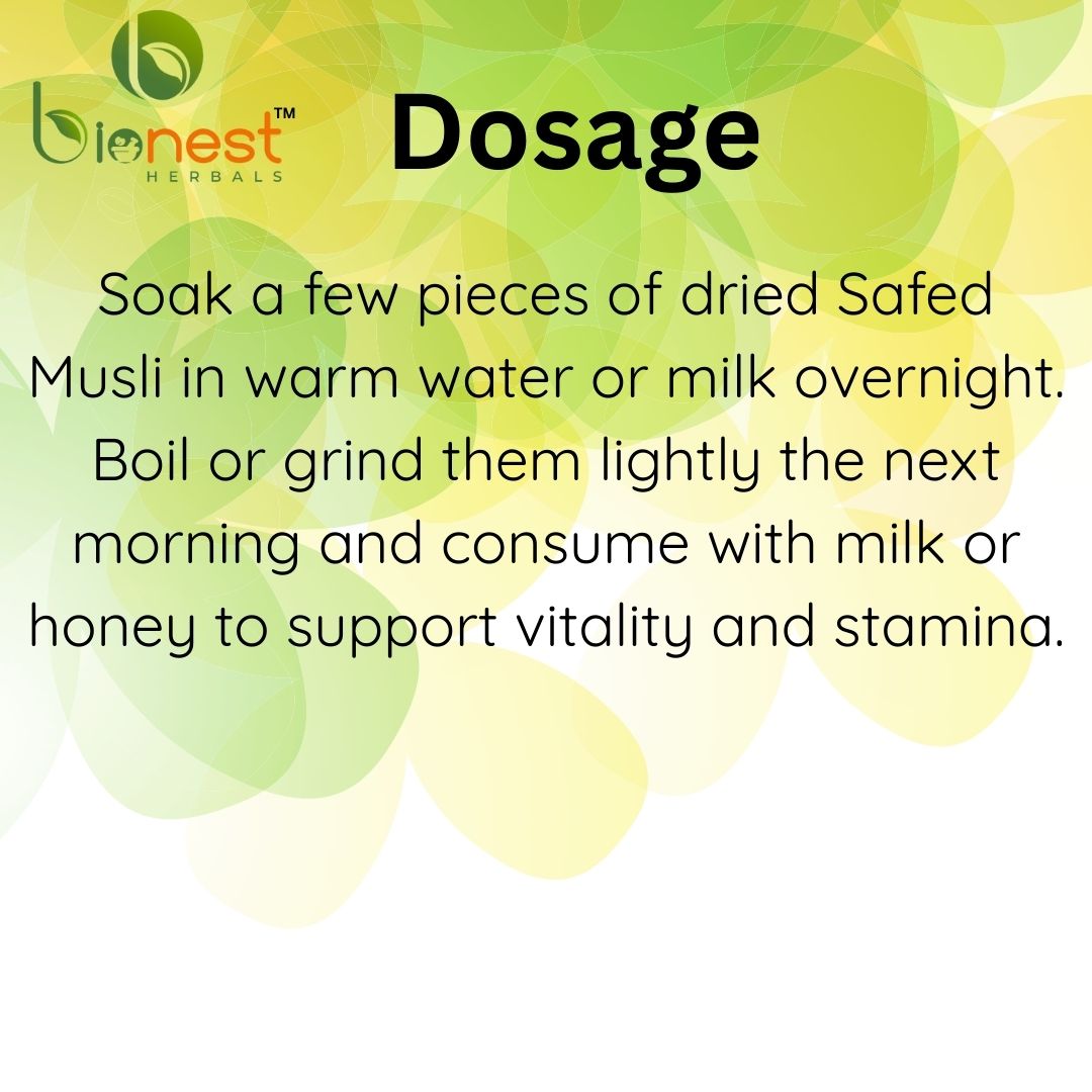 Bionest Herbals Safed Musli