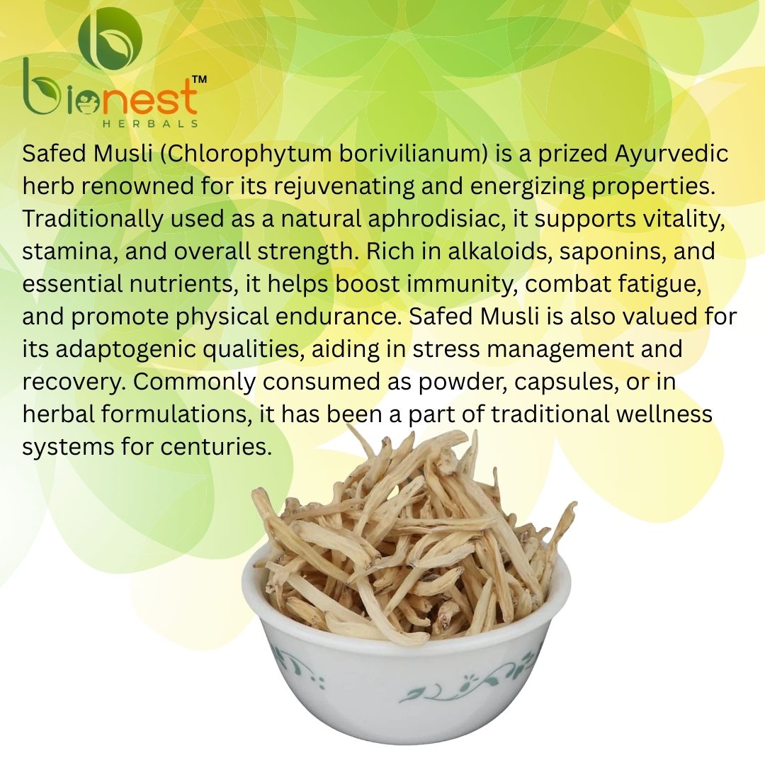 Bionest Herbals Safed Musli