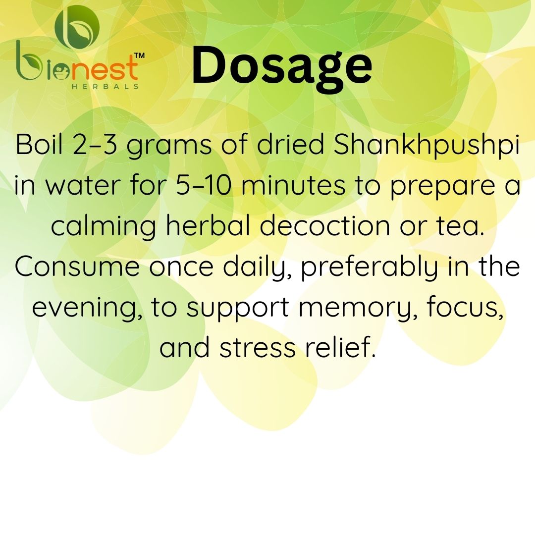 Bionest Herbals Shankhpushpi