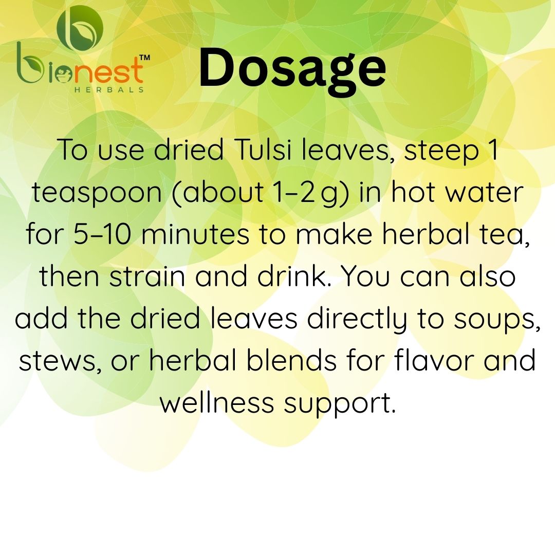 Bionest Herbals Tulsi Leaves