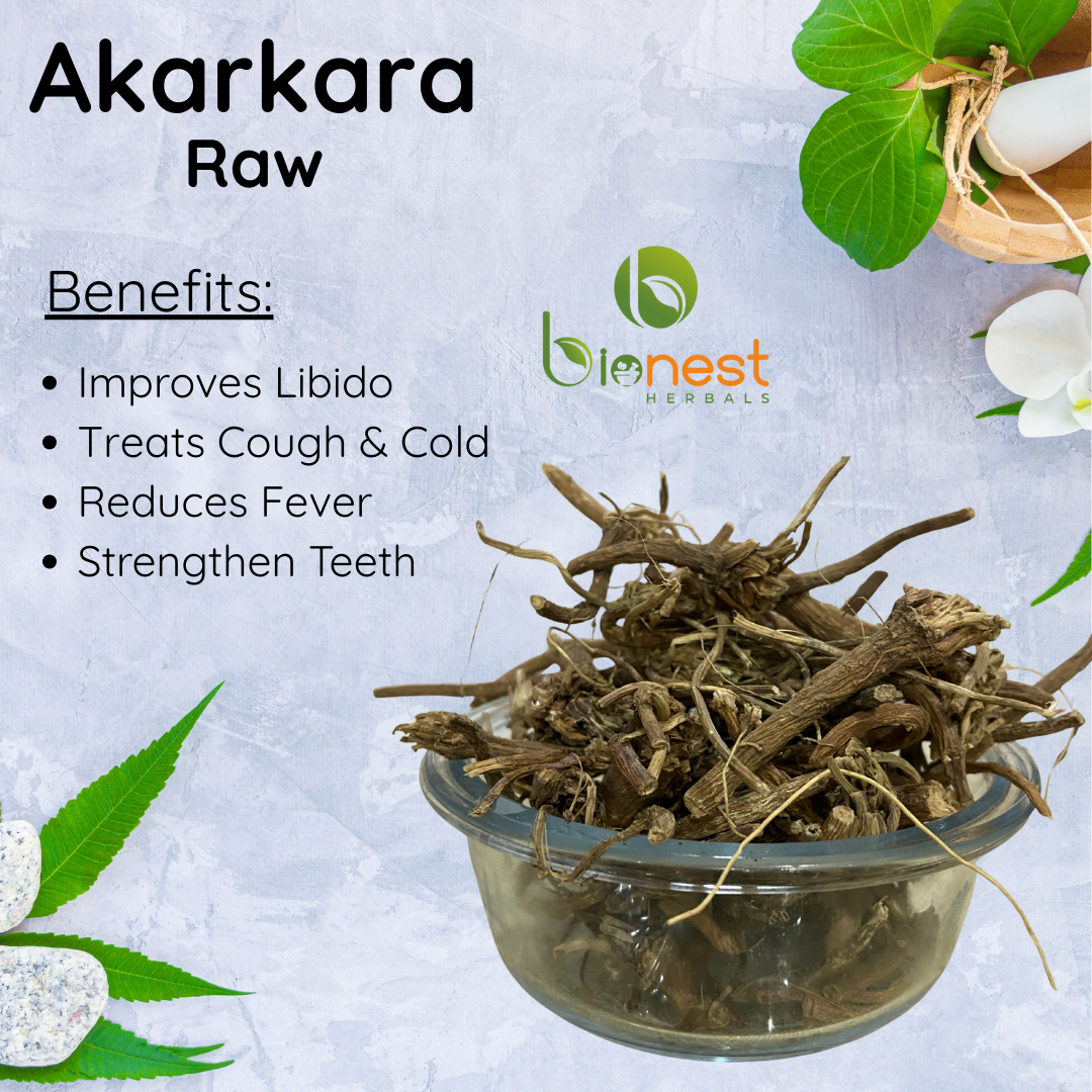 Bionest Herbals Akarkara roots - 250 gm