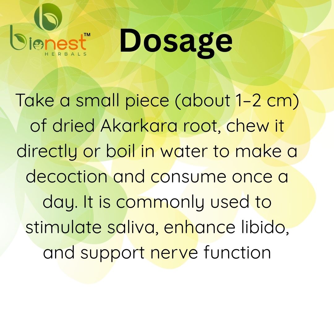 Bionest Herbals Akarkara roots - 250 gm