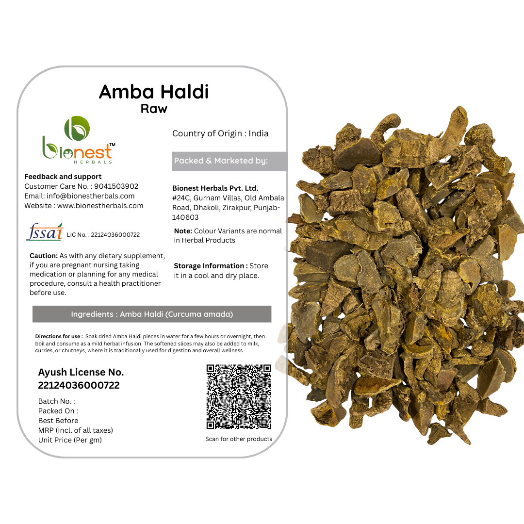 Bionest Herbals Amba Haldi - 250 gm