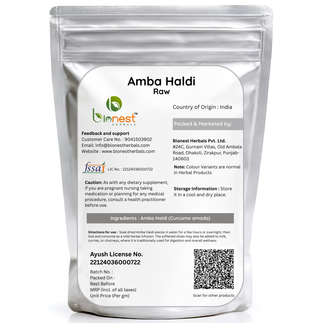 Bionest Herbals Amba Haldi - 250 gm