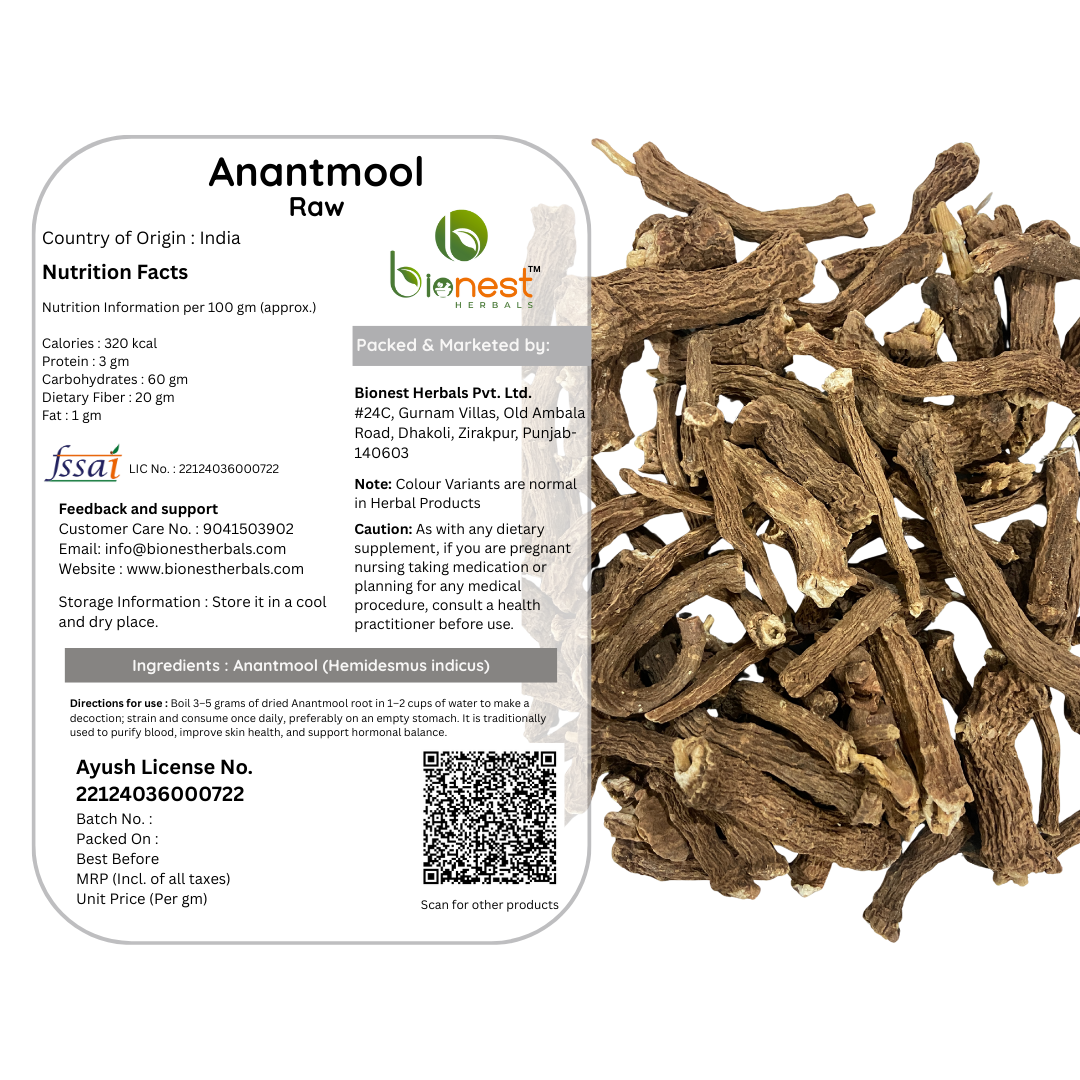 Bionest Herbals Anantmool - 250 gm