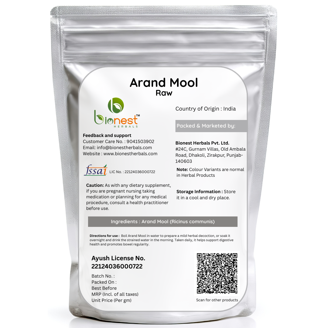 Bionest Herbals Arand Mool - 250 gm