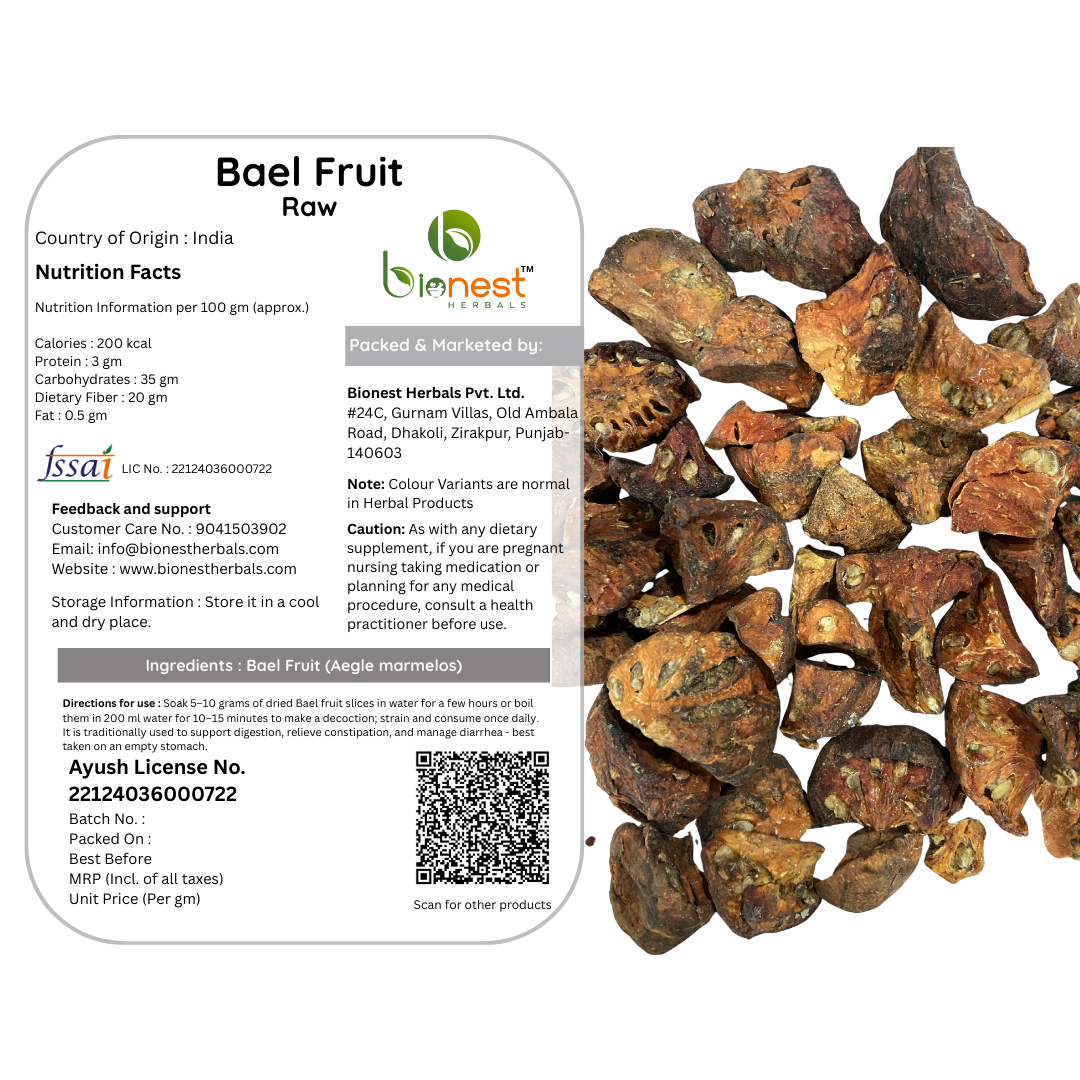 Bionest Herbals Bael Fruit - 250 gm