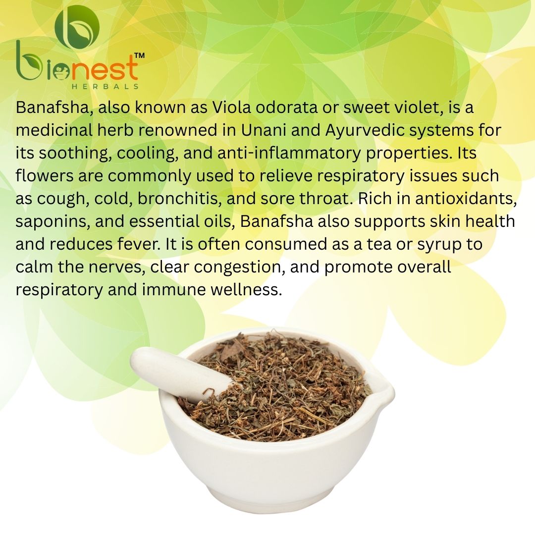 Bionest Herbals Banafsha - 250 gm