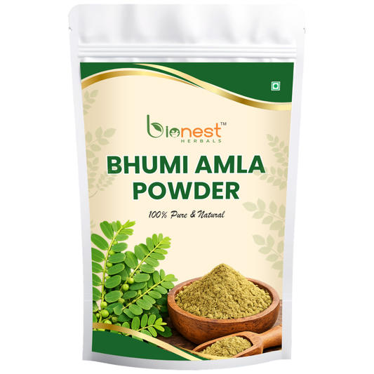 Bhumi Amla Powder - Bhui Amla | For Liver, Kidney & Digestive Health