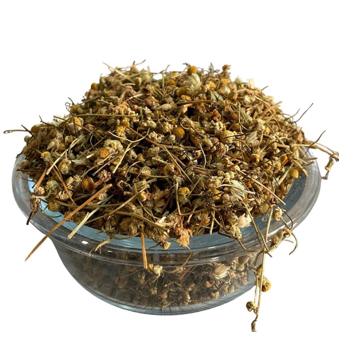 Chamomile Flowers (Raw) - Gul Babuna | Herbal Tea for Sleep, Calmness