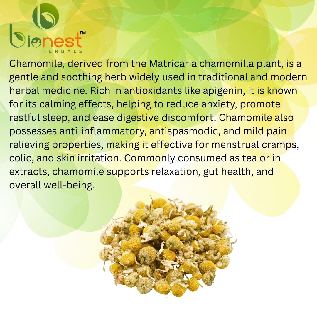 Bionest Herbals Chamomile - 250 gm