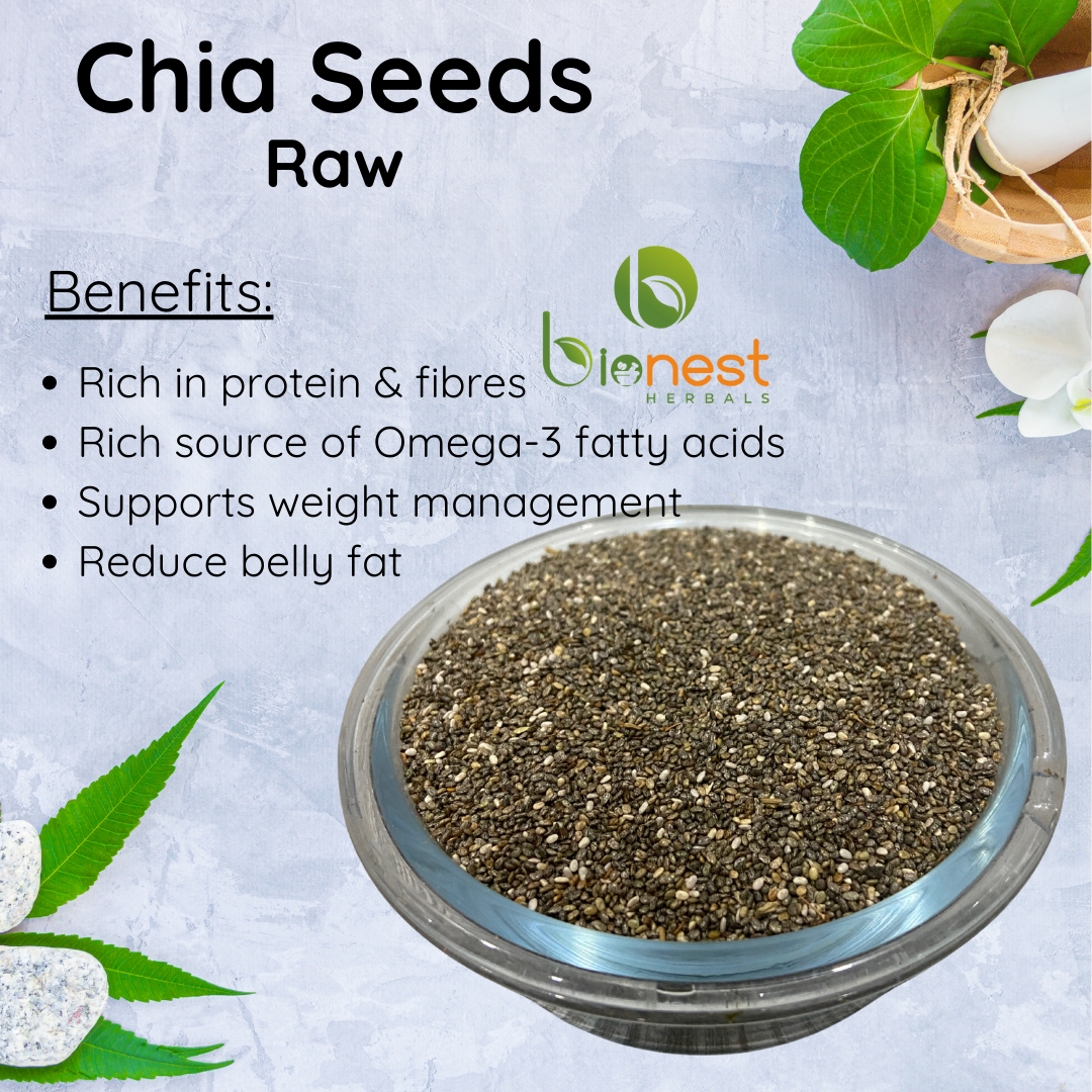 Bionest Herbals Chia Seeds - 250 gm