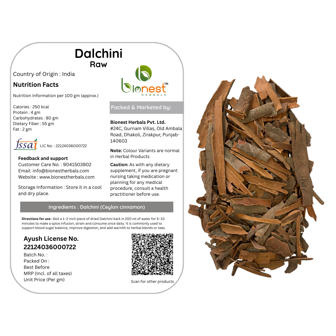 Bionest Herbals Dalchini - 250 gm