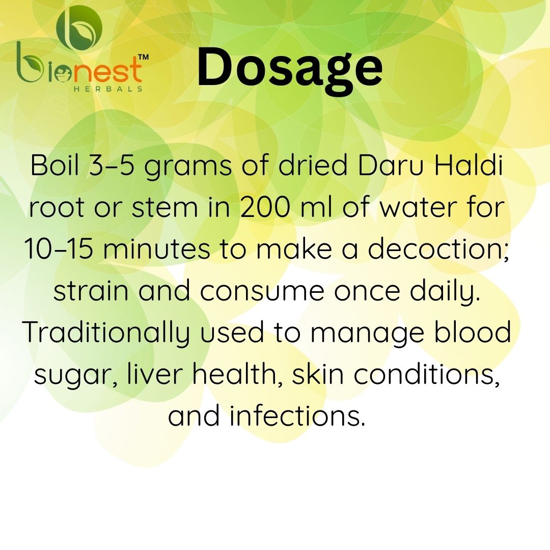 Bionest Herbals Daru Haldi - 250 gm