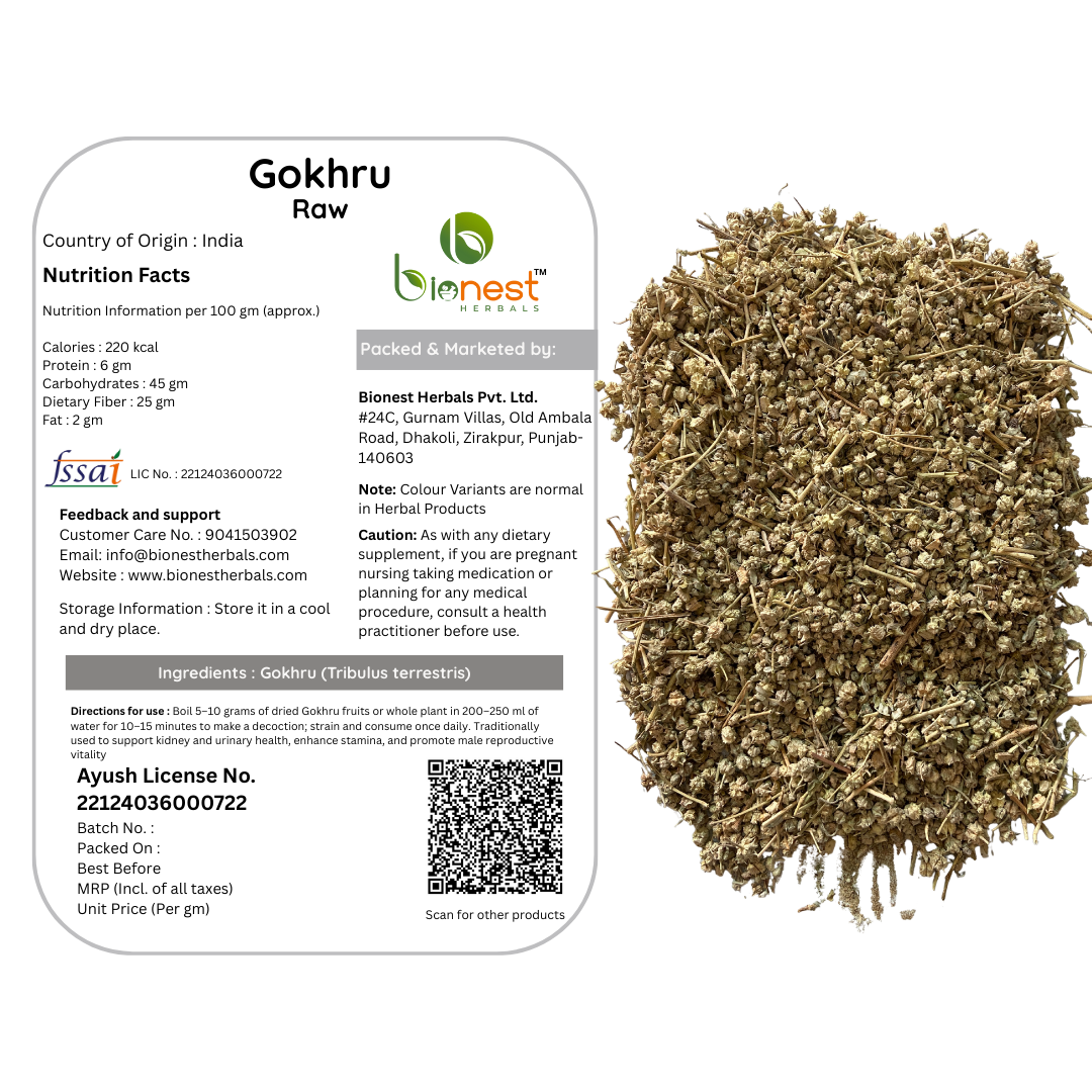 Bionest Herbals Gokhru - 250 gm