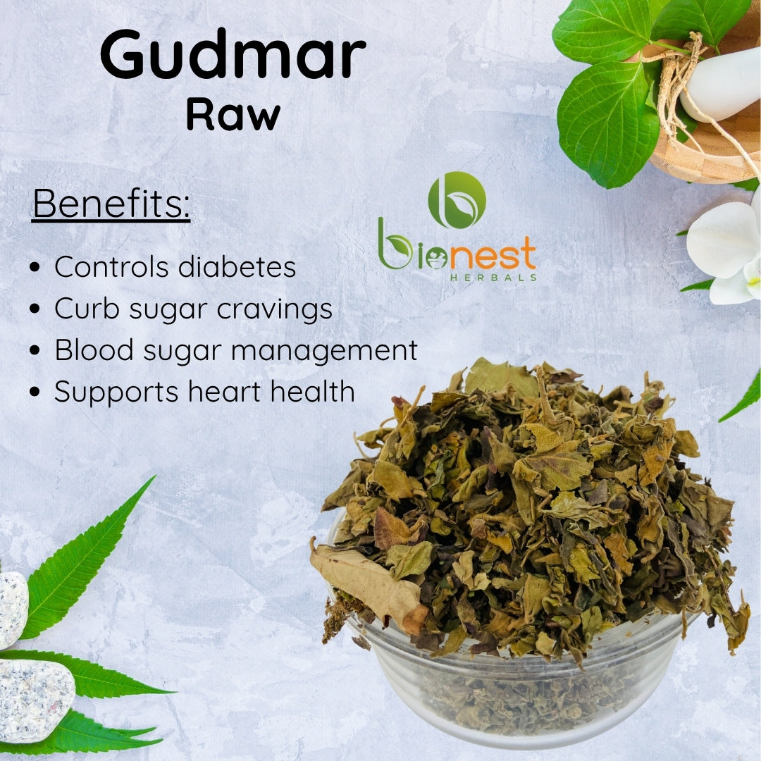 Gudmar Leaves (Raw) - Gurmar / Madhunashini | For Diabetes Sugar Support
