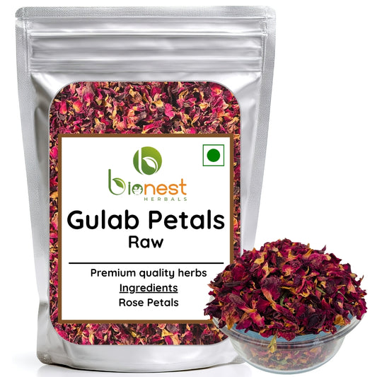 Gulab Patti (Raw) - Rose Petals | For Skincare, Aroma, Herbal Tea