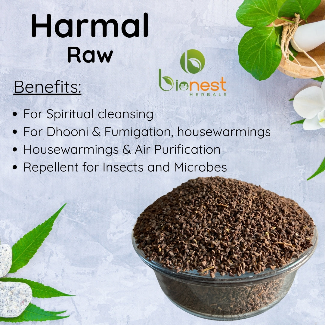 Bionest Herbals Harmal Beej - 250 gm