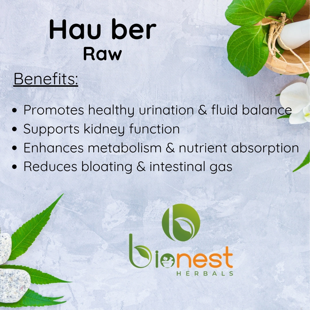 Hau ber (Raw) - 100 g - Juniper berry | Support Kidney, urinary flow, digestion