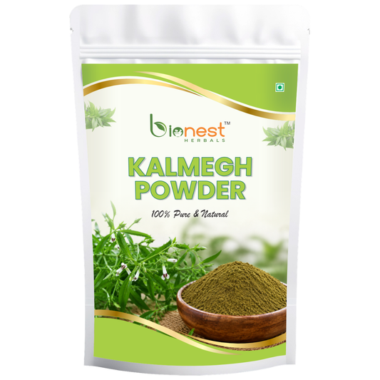 Kalmegh Powder - Chirayta Hara | For Liver Detox, Immunity & Fever