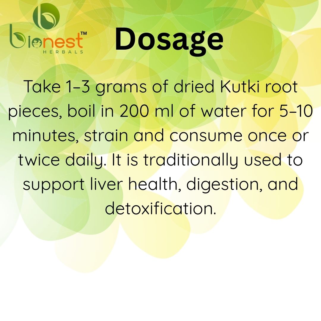 Bionest Herbals Kutki - 250 gm