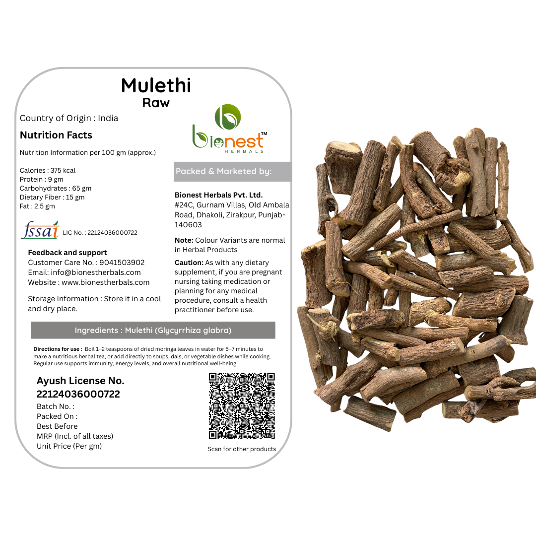 Bionest Herbals Mulethi - 250 gm