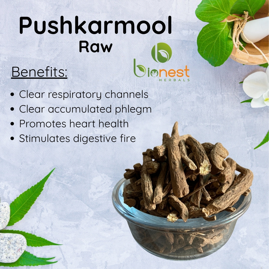 Bionest Herbals Pushkarmool - 250 gm