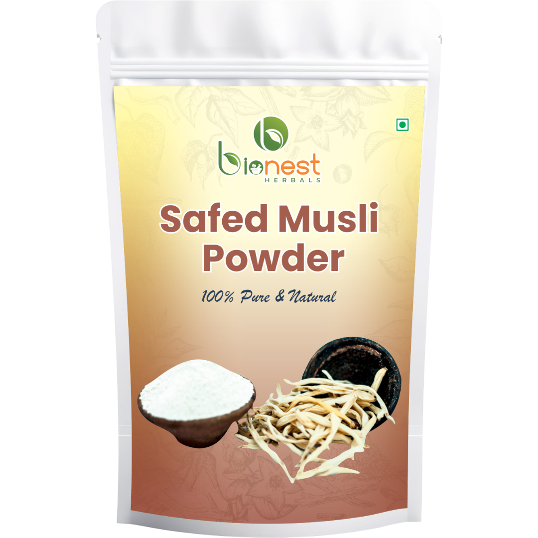 Safed Musli Powder - For Vitality & Performance | Energy & Stamina Boost