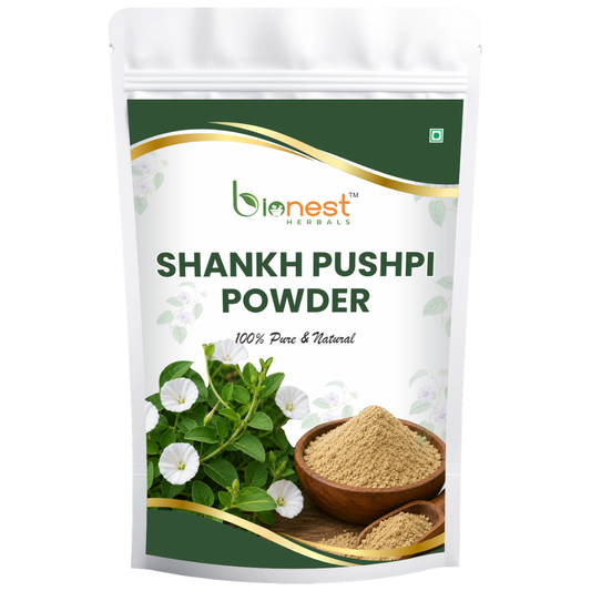 Shankhpushpi Powder - Shank pushpi |Memory, Stress relief, Brain sharpness