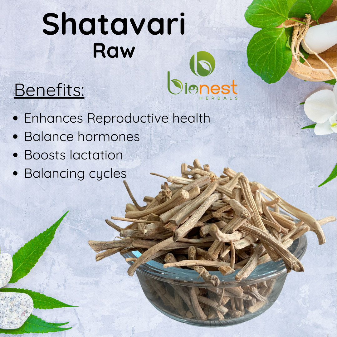 Bionest Herbals Shatavari roots - 250 gm