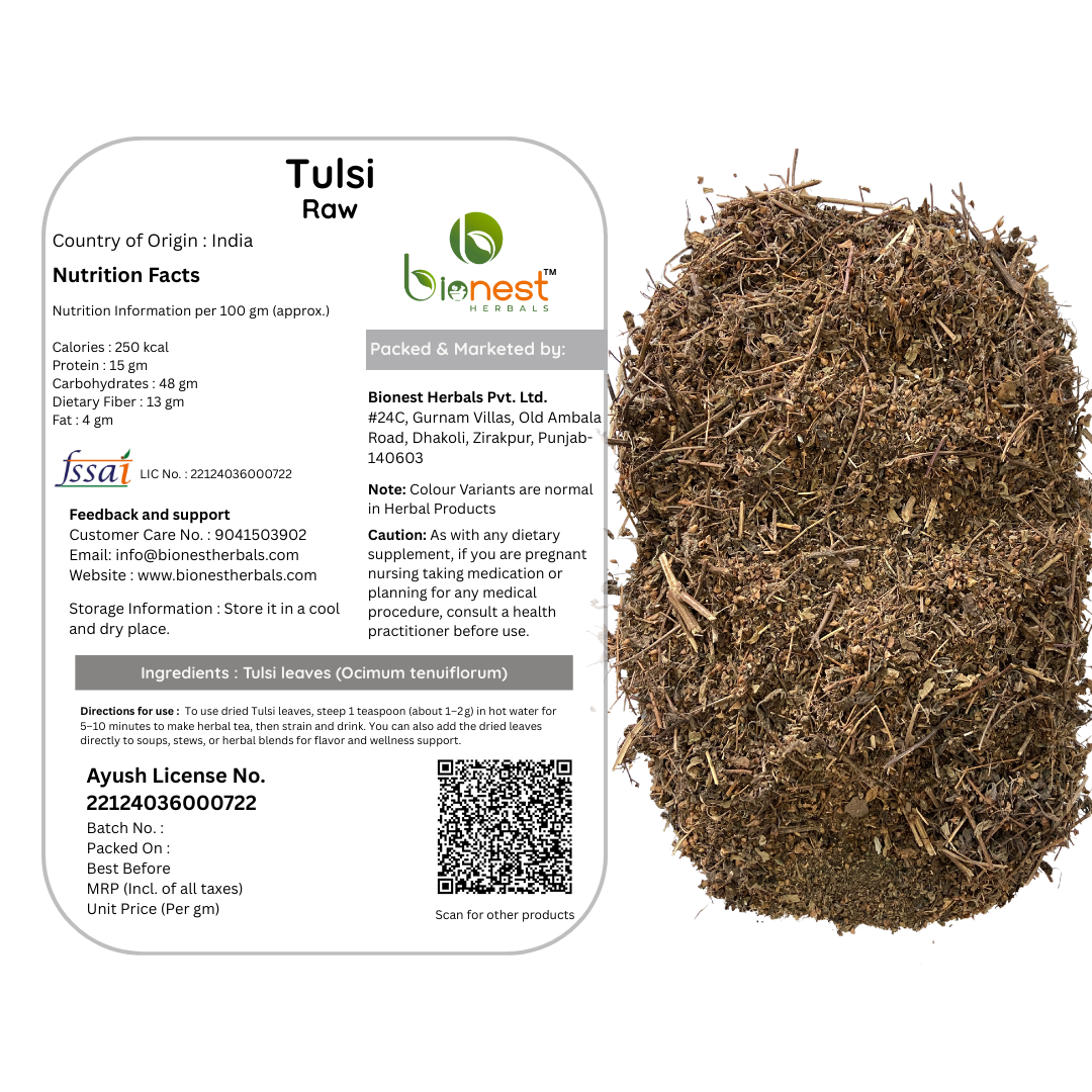 Bionest Herbals Tulsi Leaves - 250 gm