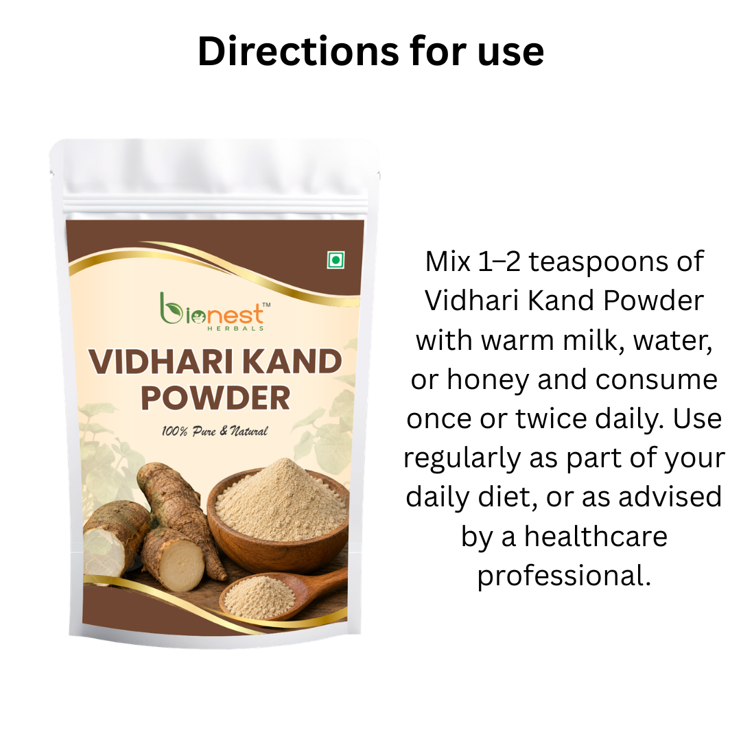 Bionest Herbals Vidhari Kand Powder